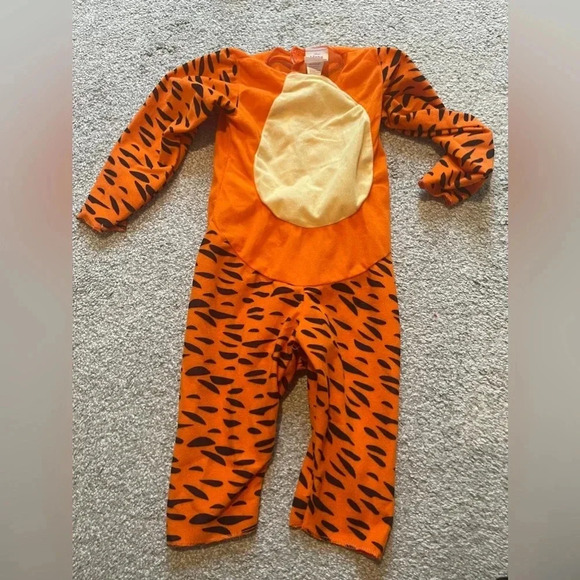 Disney Winnie the Pooh Tigger Halloween Costume 12-18 Months (Missing Hat) - Picture 1 of 4